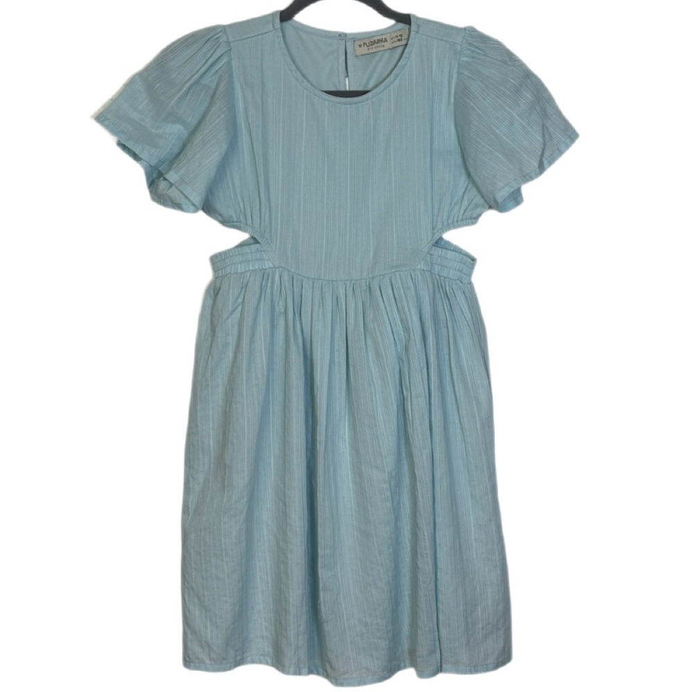 Farzarka Girls Dress Vintage NWT Size 11-12 Side Cut Outs Fully lined